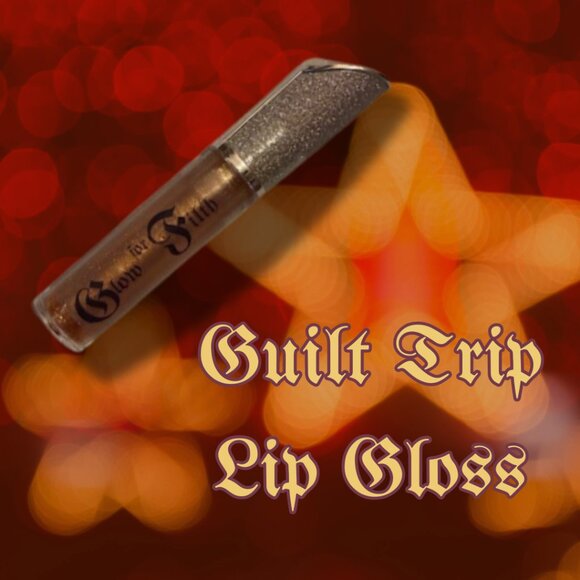 Gilt Trip Gold – Glow for Filth Lip Gloss (Small Indie Brand) - NEW/SEALED - Picture 1 of 3